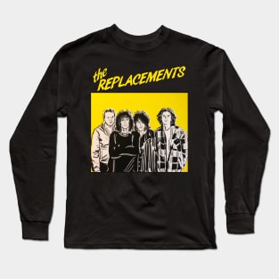 THE REPLACEMENTS BAND Long Sleeve T-Shirt